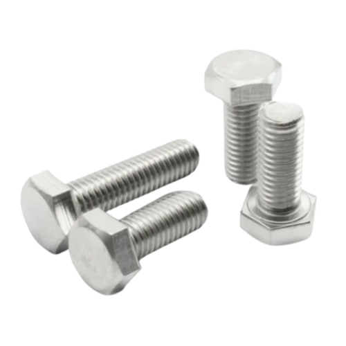 HEX HEAD SCREW M6 x 20 ISO 4017 (DIN 933) STAINLESS STEEL CLASS A4-70 PASSIVATED