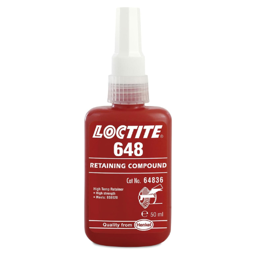 Loctite 648 Retaining Compound High Temp 50ML