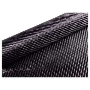 Carbon Fiber Fabric, 2x2 Twill, 3K, 6 oz/203 gsm, 50 in Width