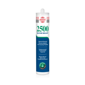 ASMACO Silicone Sealant, Clear, 2500