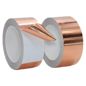 Copper Foil Tape, Single-Sided Conductive with Adhesive, for EMI Shielding, Slug Repellent, Paper Circuits and Electrica