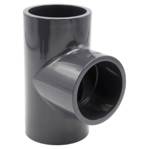 16126-P 63 mm Plain 90° PVC Tee
