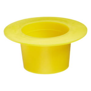 620U 22 B Polyethylene Universal Protection Safety Guard, Yellow, 42.0 mm Tube OD