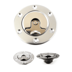 Aero 200 Filler Cap, 6-Bolt Flange with Integral Neck, 52mm