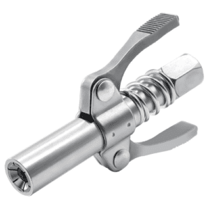 Grease Gun Coupler, 1/8 in NPT, Rated 10,000 PSI, 1 Piece
