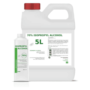 70% Isopropyl Alcohol U.S.P. (Isopropanol / 2-Propanol), First Aid Antiseptic and Disinfectant, 5000 ml