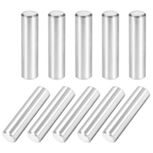 XYZOOM Cylindrical Shelf Support Pin, 10 mm x 40 mm, 304 Stainless Steel Dowel Pin Set