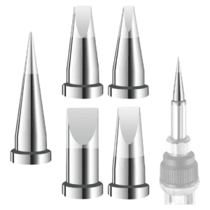 Wjelet 5-Pack LT Replacement Soldering Tips for Weller WP80, WSP80, WSD81, WS81, WD1000, WD2000, W13338, WSF81D8, WS81D5
