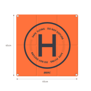 FPVtosky Drone Landing Pad, 25.2 in (64cm), Fast-Fold, Double-Sided, Waterproof, Weighted