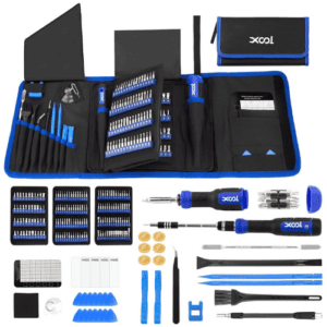XOOL 200-in-1 Precision Screwdriver Kit, Electronics Repair Magnetic Driver Kit with 164 Bits, Flexible Shaft and Extens