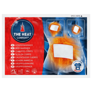THE HEAT COMPANY Body Warmer - Adhesive Self-Heating Back Patch, Extra Warm, 12 Hours, 10 Pieces