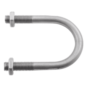 CLAMP U BOLT 2 1/2" - 6 MM SS