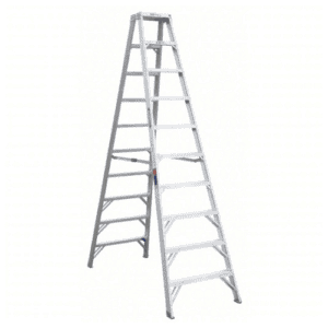 Werner Ladder - Foldable Step Ladder Aluminium 10 Feet Model- T310