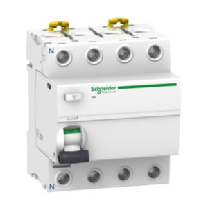 Schneider A9R11491 Residual current circuit breaker Acti 9 iID - RCCB - 4P - 100A - 30mA - type AC