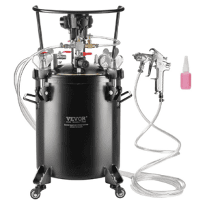VEVOR Spray Paint Pressure Pot Model JY-ZDS30L, 30 L/7.5 gal Fully Automatic Stirring Pressure Pot Tank, 70 psi Adjustale Pressure, Pressure Pot Paint