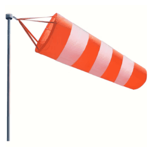 SAFETY WINDSOCKS DIRECTION 1MTR