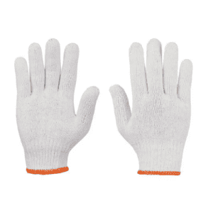 Workland White Cotton Knitted Gloves 500GRM/DOZ (Approx) 1 Doz Per PKT