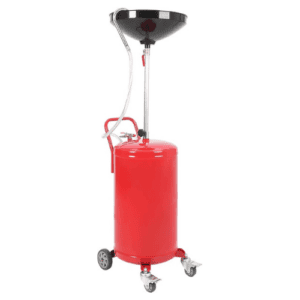 Waste Oil Drain Tank OD710 Pneumatic Waste Oil Drainer,Gallon Oil Drain Container Large Size Adjustable Fluid Fuel Oil Drain Extractor & Funnel Height