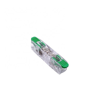 OJ281 Lever nut Push-wire connector Electrical wire One-in-One-Out-Push-In Quick-connect terminal block for LED lighting