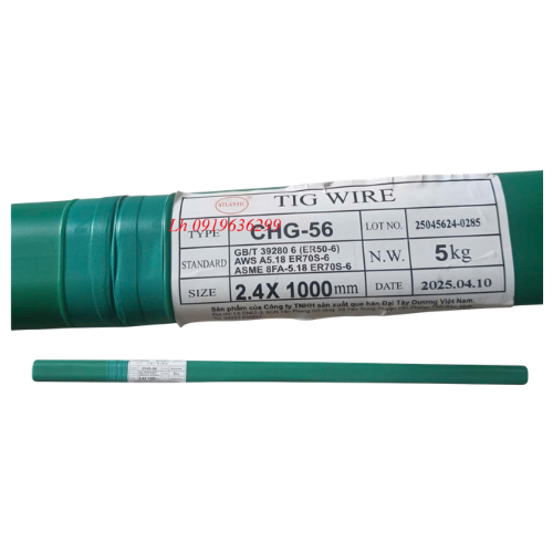 Atlantic Tig Wire 2.4x1000mm CHG-56 ( 5Kg Box )