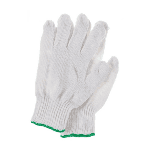 Cotton Knitted Gloves, 600 Grams per Dozen
