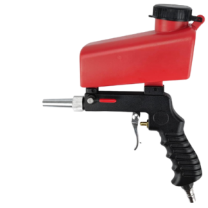 Azonee Pneumatic Sand Blasting Kit, Handheld Gravity Sandblaster, 90 psi, Adjustable Flow Rate