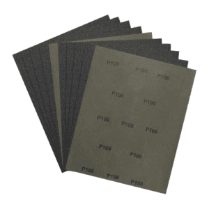 Steelflex Emery Sheet P100 (50 Pcs Per Pack)