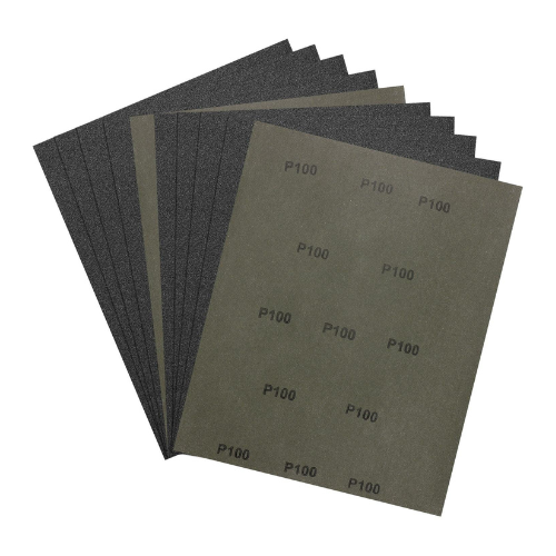 Steelflex Emery Sheet P100 (50 Pcs Per Pack)