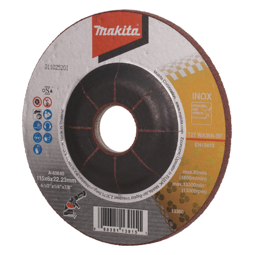 Grinding Wheel 115mm for Stainless Steel A-80640