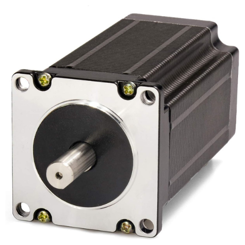 Nema 23 Stepper Motor 2.8A 1.9Nm (269oz.in) 76mm Length with 8mm Diameter of Shaft for CNC Mill Lathe Route(8mm Shaft)