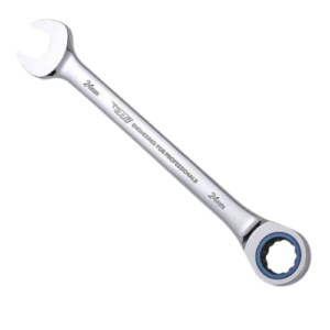 END RATCHET RING SPANNER SIZE: 24MM Brand: Uken