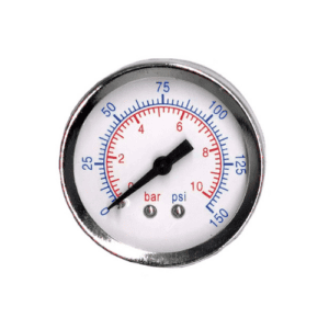 Pressure Gauge 0 to 150 PSI Pressure, 1/4'' in MNPT Connection