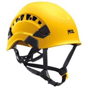 Petzl VERTEX Yellow Safety Helmet with Chin Strap, Adjustable