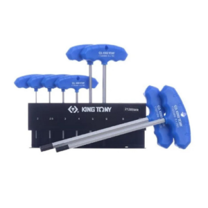 8 PC. T-TYPE WRENCH SET, IMPERIAL, 21208SR