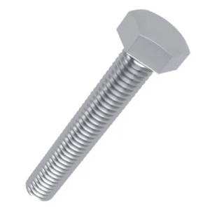 BOLT - HEX HEAD - M8 - 35MM - 10.9 - CS - GI COATED - DIN-933