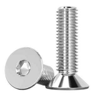 BOLT - COUNTERSUNK ALLEN HEAD - M8 - 25MM - SS316L - DIN-7991