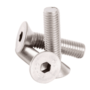 BOLT - COUNTERSUNK ALLEN HEAD - M8 - 50MM - SS316L - DIN-7991