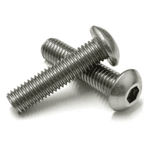 BOLT - BUTTON ALLEN HEAD - M8 - 40MM - SS316L - ISO-7380