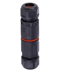 Electrical Cable Connector IP68 3 Pin Outdoor Plug Socket Waterproof Wire Connector 0.5mm² - 2.0mm²