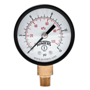 Winter Gauge 0 to 15 Bar thread size-1/2’