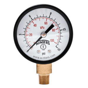 Winter Gauge 0 to 15 Bar thread size-3/8’’