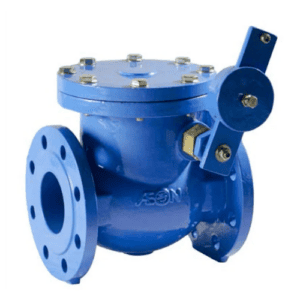 NRV 3" DN80 PN16 - DI Swing Check Valve with Weight and Lever, 80mm, Length 24.1cm