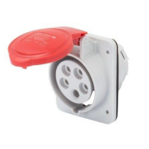 32 A 3 phase 5 pin industrial socket wall mounted female(MK)