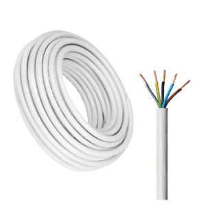 5 core 10 sq.mm RR white cable