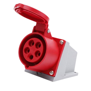 16 A 3phase 5 Pin industrial socket Female Wall mounted (MK)