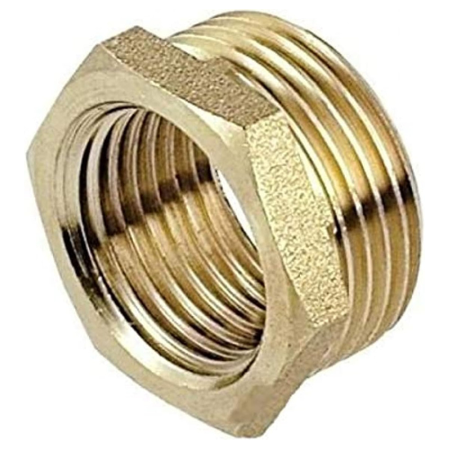 1" X 1/2" BRASS REDUCER BUSH