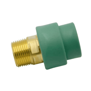 COSMO PPR MALE BRASS UNION 50 X 11/2"