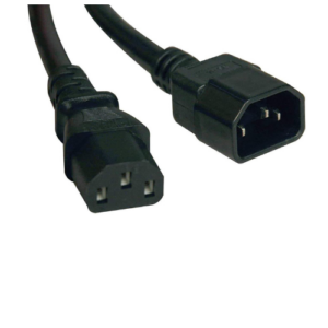 Computer to PDU Power Extension Cord (C13 to C14), Length 1.5 m, Cable Size 1.5