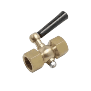 BRASS GAUGE COCK 1/4" F X F