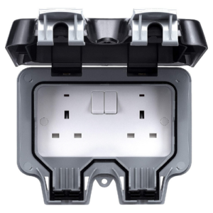 ELECTRICAL OUTDOOR SWITCHED SOCKET 2G DP 13A